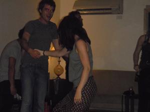 Mary and Trys hitting the dance floor at the after party!