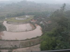 view from train