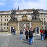 Front entrance to the castle