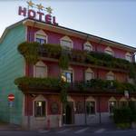 Where I spent a couple days near Bergamo. Nice little hotel.