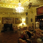 Arrival at Hotel Bissau Palace - reception room 