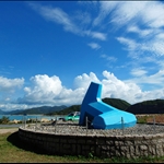 萬宜水庫東壩主壩紀念碑 East Dam