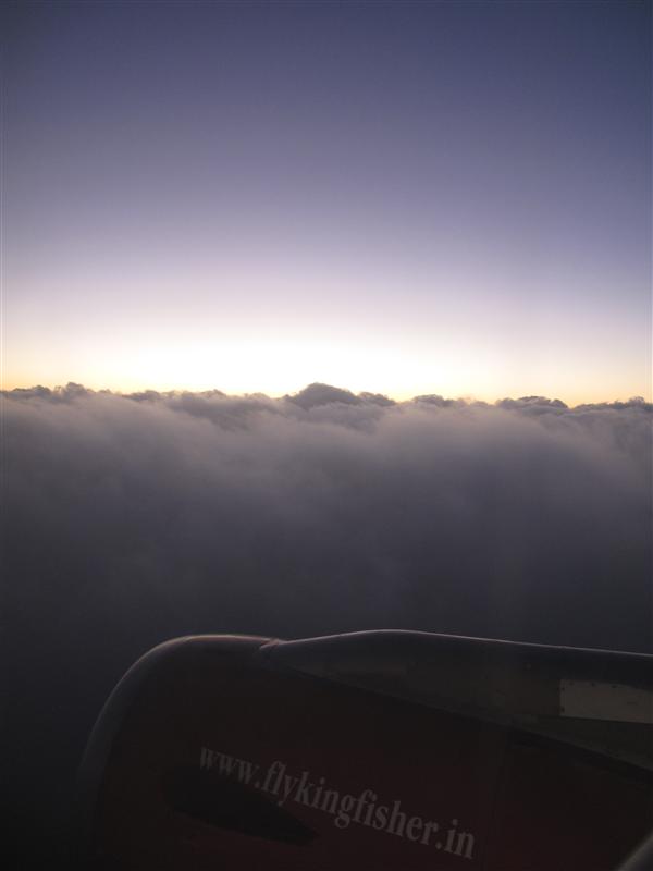 18.23 - going through the clouds of Mumbai