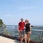 Cable car in Langkawi with Sam