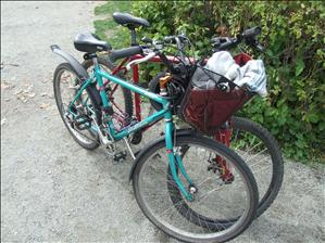 Christmas bikes
