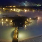 Blue Lagoon at night