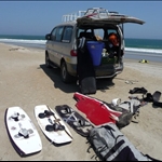 Kitesurfing in Peru