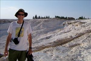 THE FROZEN WATERFALL OF PAMUKKALE