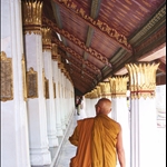 One of many Buddhist Monks at the Grand Palace.