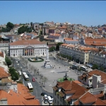 View over the square ...