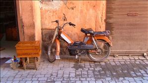 Old moped