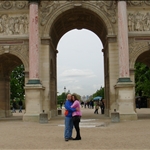 ditto"pink arches" for his wife
