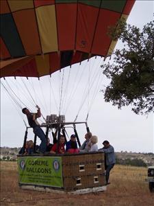 THE BALLOON HAS LANDED, CAPPADOCIA