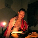 My new monk friend. Because I