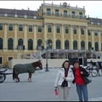 Schonbrun Palace in Vienna of Austria