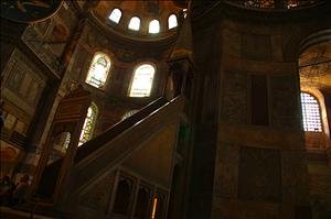 Where the sermon takes place in Ayasofya (St. Sophia)