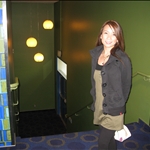 the bathroom area of cinerama