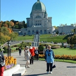 Mom,tour of Montreal,Quebec