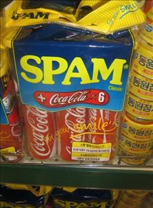 mmm everyone loves the spam and coca cola combo