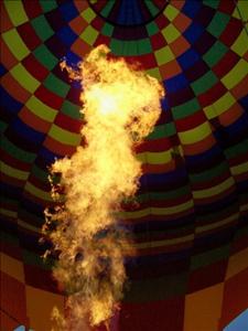 FLAME THROWING, CAPPADOCIA