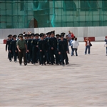 Motley marching