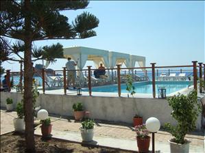 At the Sacallis Hotel, Kefalos Bay