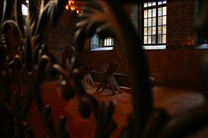 Where the Quran is read in Ayasofya (St. Sophia)