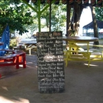 Menu at 3 Dives