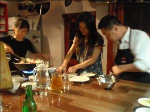 Rolling noodles