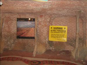 In the mine museum