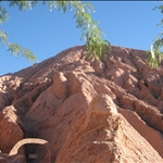 Face on mountain in San Pedro