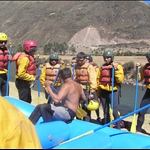 Our rafting group.  Tim and Anthony