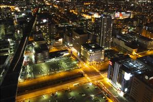 Sapporo viewed from JR Tower