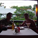 Dinertime, cocktails and corona
