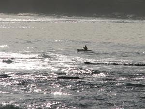 Kayaker, but here they call them canoers...yeah I know, silly Irish