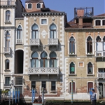 Ornate balconies