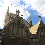 Southwark Cathedral, Thames, London, United Kingdom
