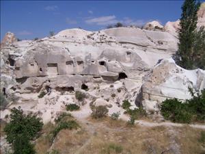 THE AMAZING TUFA LANDSCAPE OF RED ROSE VALLEY, CAPPADOCIA