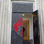 Front door of the Hallgrímskirkja