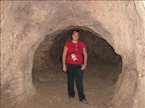 Me down in the mine