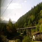 a pretty view from the train..sorry out of order