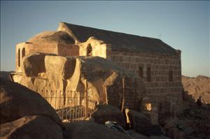 MOUNT SINAI - CHAPEL AND MOSQUE ON THE SUMMIT