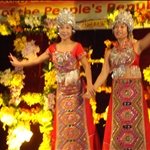 singing and dancing