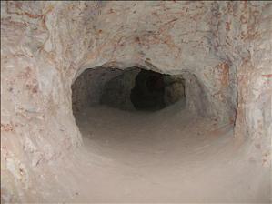 Down in the mine