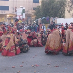 Groups of devils prepare .....