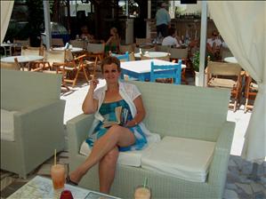 At the Sacallis Hotel, Kefalos Bay
