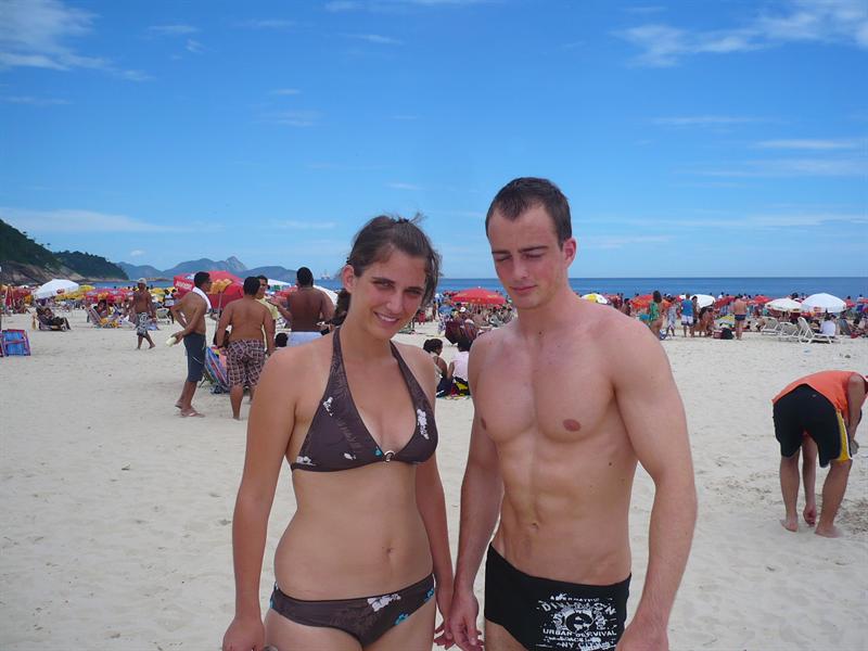 am Strand (Copacabana) - tengerparton