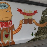 Political mural