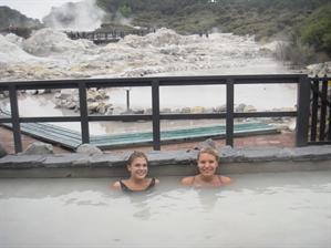 The 40 degree suplhur pool