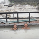 The 40 degree suplhur pool